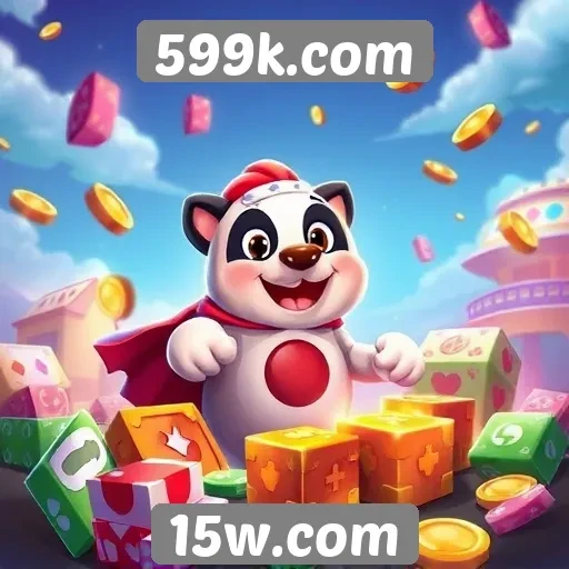 Variedade de jogos disponíveis no 599k.com
